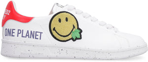 Smiley - Leather low-top sneakers-1